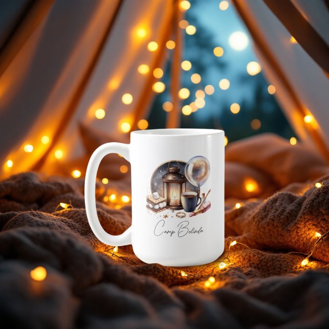 Taza De Café Fin de semana de Camp Bride Bachelorette (Camp Bride Bachelorette Weekend Coffee Mug)