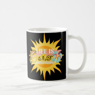 Taza De Café Fin de semana de chanclas de verano
