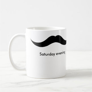Taza De Café fin de semana del bigote
