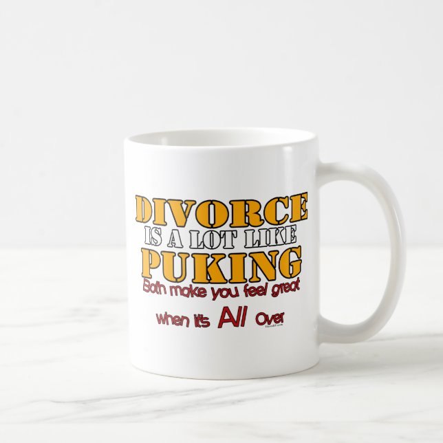 Taza De Café Fin del juego del divorcio (Derecha)