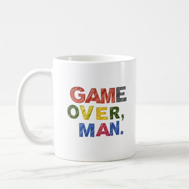 Taza De Café Fin del juego, hombre (Izquierda)
