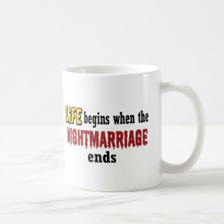 Taza De Café Fin del matrimonio nocturno