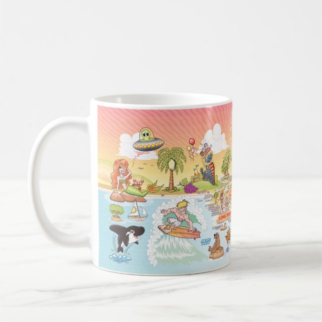 Taza De Café Final SoCal Sunset (Izquierda)