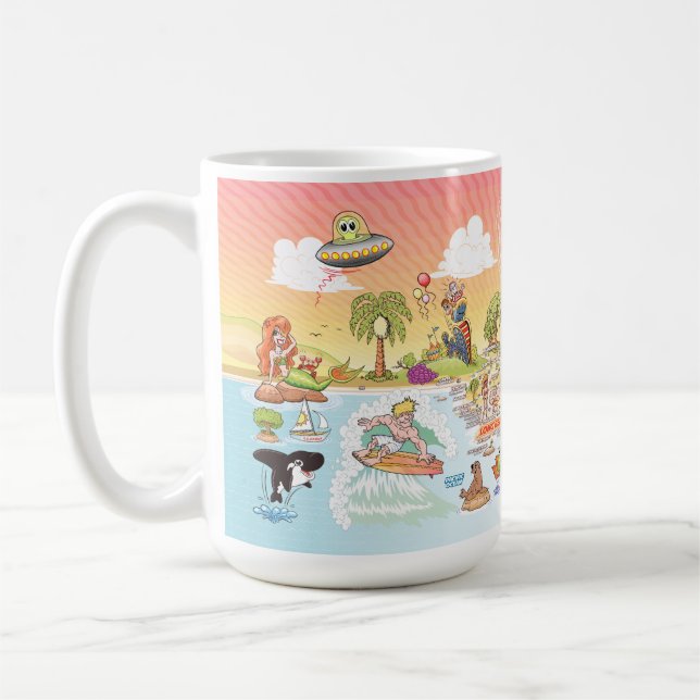 Taza De Café Final SoCal Sunset (Izquierda)