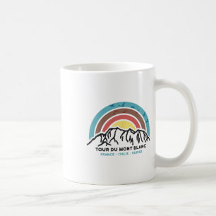 Taza De Café Finalista del Tour Du Mont Blanc Chamonix Francia
