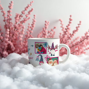 Taza De Café Finalmente Navidades con mis gnomos Divertidos Cua