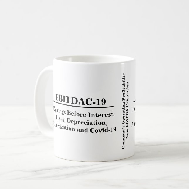 Taza De Café Financiación de nuevos cálculos operativos de nego (Anverso izquierdo)