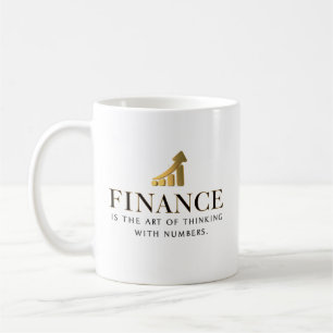Taza De Café Finanzas — El Arte de Pensar con Números