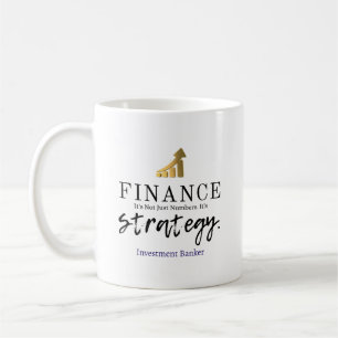 Taza De Café Finanzas - Mentalidad estratégica (Banca de invers