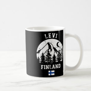 Taza De Café Finca de esquí alpino de Finlandia Levi Lapland Sk