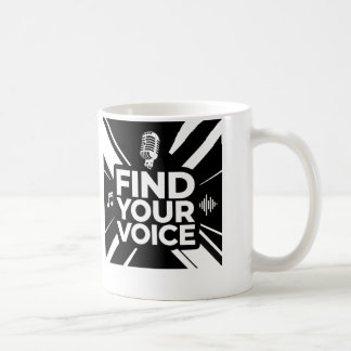 Taza De Café Find Your Voice Microphone Podcast
