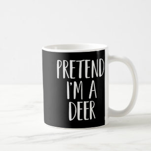 Taza De Café Finge que soy una familia de ciervos mujeres hombr