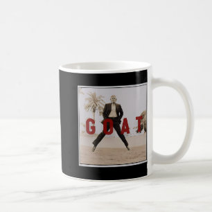 Taza De Café Finger medio de Trump GOAT retro vintage Felon Pre