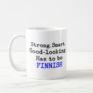 Taza De Café finlandés fuerte