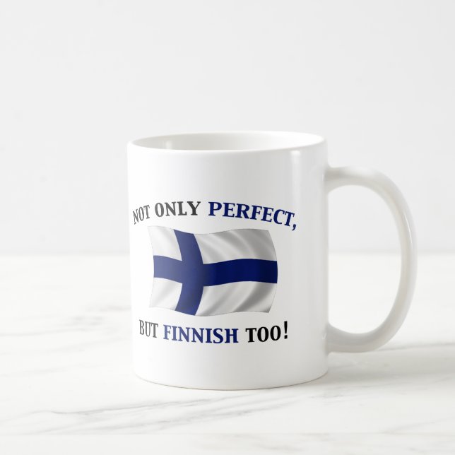 Taza De Café Finlandés y perfecto (Derecha)