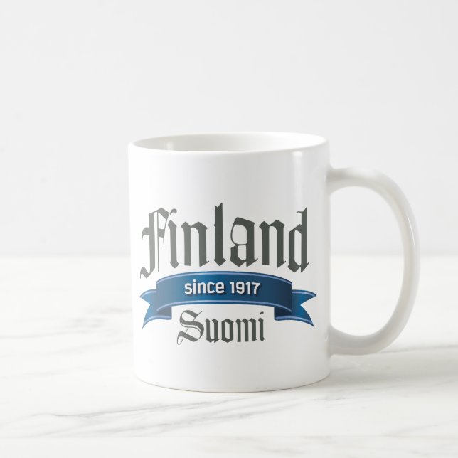 Taza De Café Finlandia desde 1917 (Derecha)