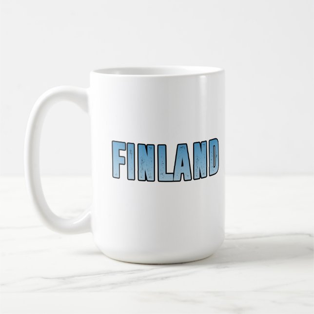 Taza De Café Finlandia Suomi (Izquierda)