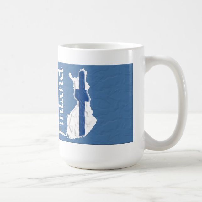 Taza De Café Finlandia / Suomi (Derecha)