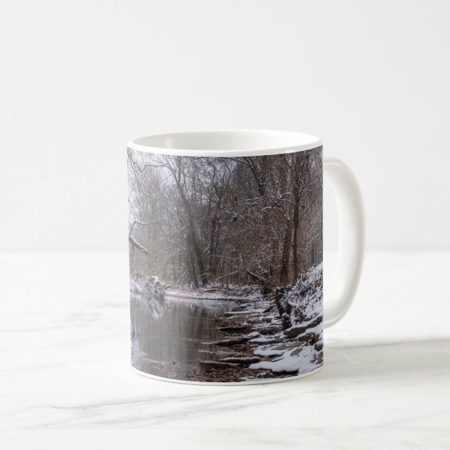 Taza De Café Finley Winter Snow Coffee Mug (Anverso derecho)