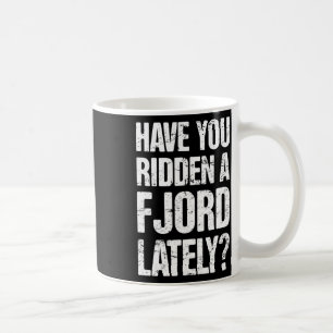 Taza De Café Fiordo noruego de equitación