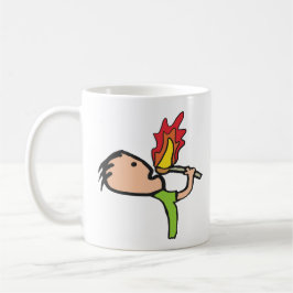 Taza De Café Fire Eating