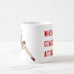 Taza De Café Firehair: Cuando ataque de los jengibres