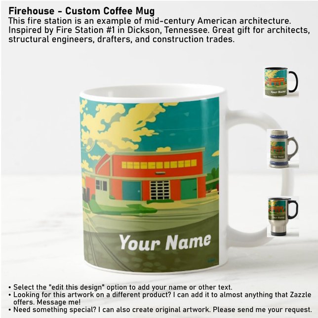 Taza De Café Firehouse - Custom Coffee Mug (Subido por el creador)