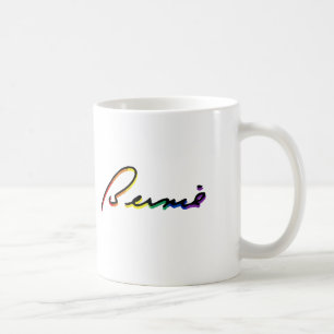 Taza De Café Firma Bernie Sanders Orgullo Arcoíris - LGBT Poli