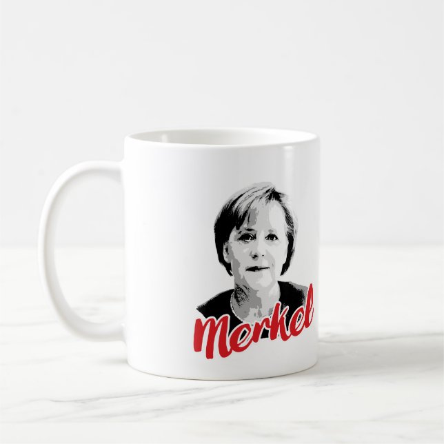 Taza De Café Firma de ANGELA MERKEL - - (Izquierda)