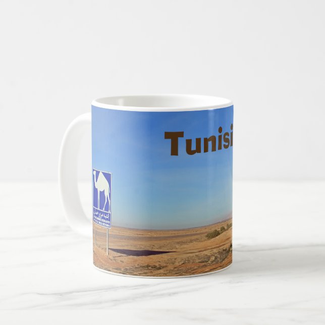 Taza De Café Firma de camellos, Túnez (Anverso izquierdo)