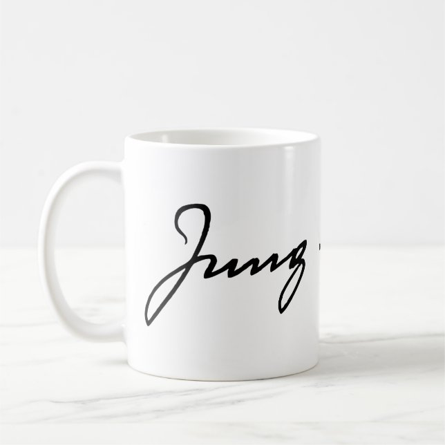 Taza De Café Firma de Carl Jung (Izquierda)