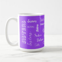 Firma de hermanas púrpuras para siempre