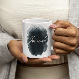 Taza De Café Firma manuscrita negrita