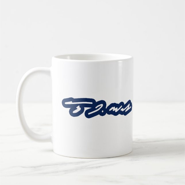 Taza De Café Firma Tim Walz (Izquierda)