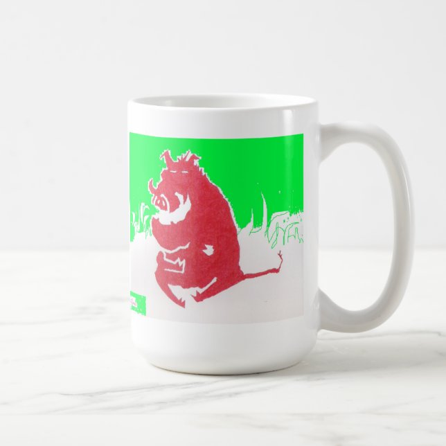 Taza de café firmada de Warthog (Derecha)