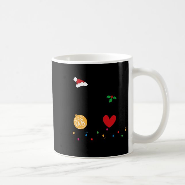 Taza De Café First Christmas As A Mom Family Matching Cute T Sh (Derecha)
