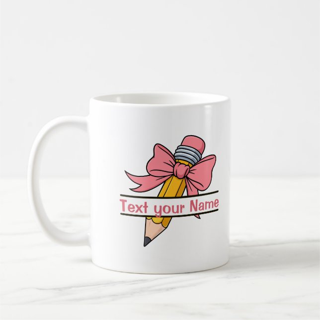 Taza De Café First day of school with options to personalize  (Izquierda)