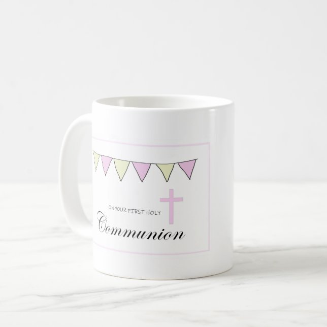 Taza De Café First Holy Communion (Anverso izquierdo)