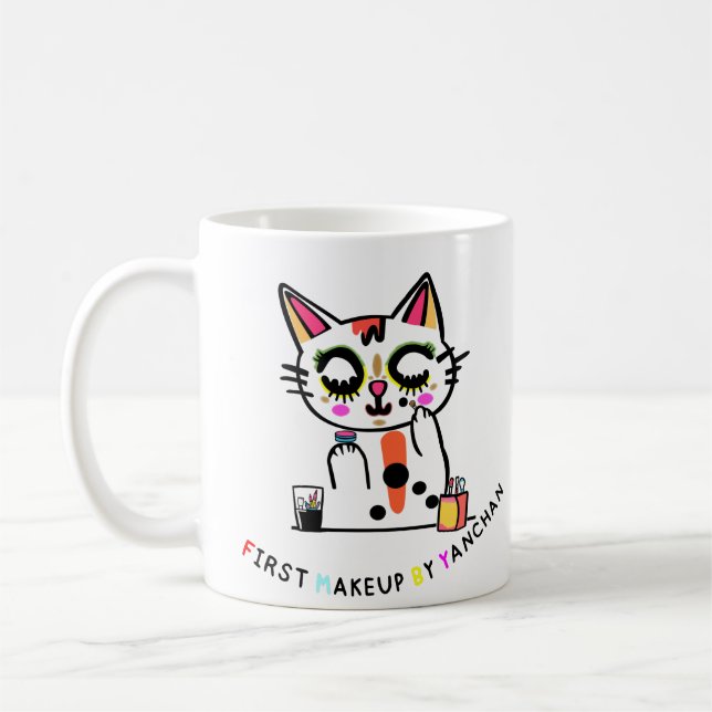 Taza De Café First Makeup (Yanchan) (Izquierda)