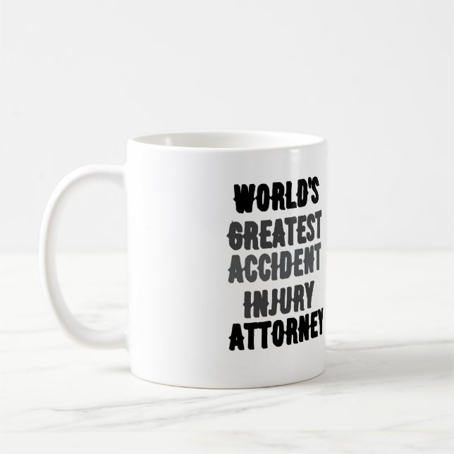 Taza De Café Fiscal del mundo ante los mayores accidentes (Izquierda)