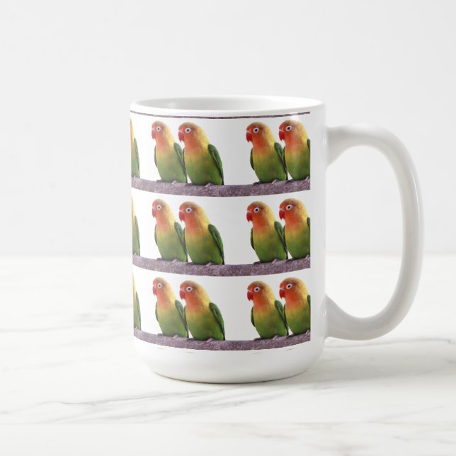 Taza De Café “Fischer's Lovebird” (Derecha)