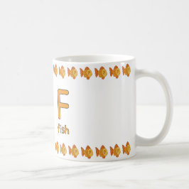 Taza De Café FisforFish–FunAlphabetCupDesign
