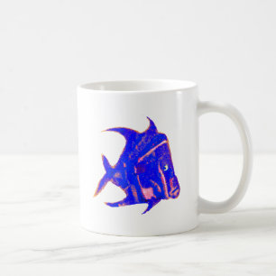 Taza De Café Fish Angel 905 jGibney El MUSEUM Zazzle Gifts