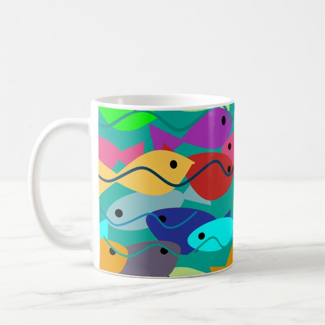Taza De Café Fish Coffee Mug (Izquierda)