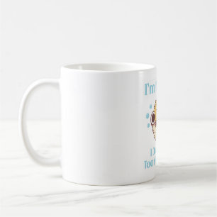 Taza De Café Fish de Puffer gracioso que no soy gordo, me he pu