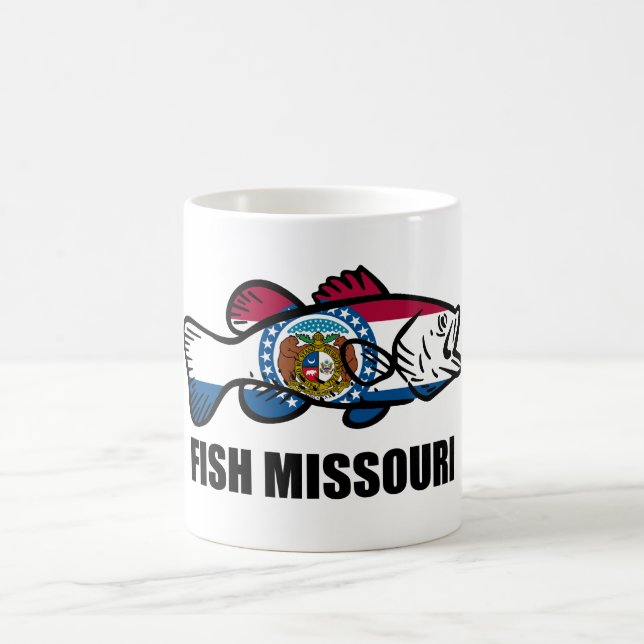 Taza De Café Fish Missouri (Centro)