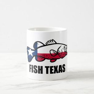 Taza De Café Fish Texas