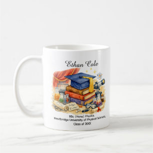 Taza De Café 🎓Física y Ciencias Físicas Nombre y Título Person
