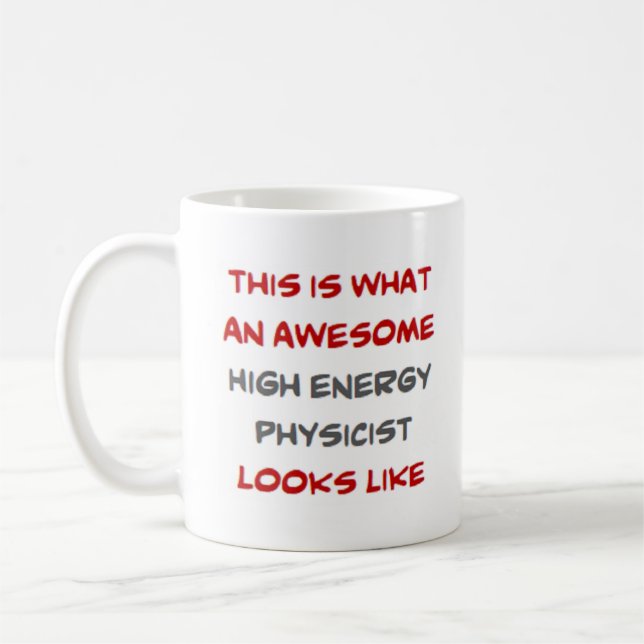 Taza De Café físico de alta energía, impresionante (Izquierda)