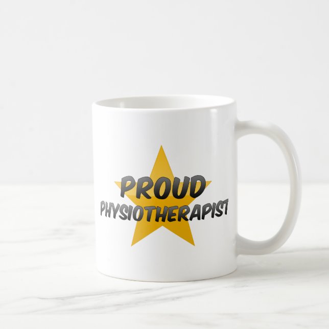 Taza De Café Fisioterapeuta orgulloso (Derecha)